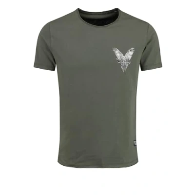 Afbeelding van Key Largo MT Eternity Round Tshirt print, Heren, Maat: 3XL, Khaki