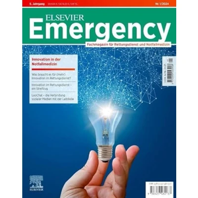 Afbeelding van ELSEVIER Emergency. Innovation in der Notfallmedizin. 1/2024