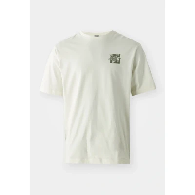 Afbeelding van The North Face Connect Relaxed TEE Graphic Tshirt print, Heren, Maat: Small, White dune