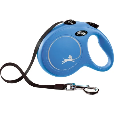 Afbeelding van Flexi Rollijn Classic Tape Blauw L 5 MTR (385753)