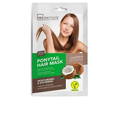 Afbeelding van Herstellend Haar Masker IDC Institute Ponytail Kokosolie (18 g)