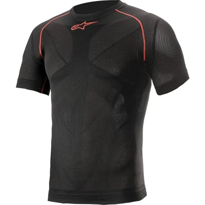Afbeelding van Alpinestars Ride Tech V2 Top Short Sleeve Black Red Summer Maat XS S