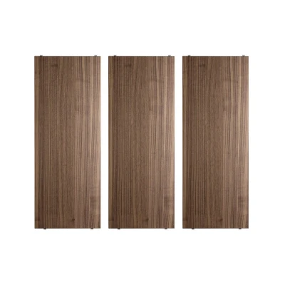 Afbeelding van String plank walnoot, 78x30 cm, 3 pack