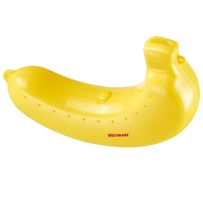 Afbeelding van Westmark bananendoos Bananentrommel, Robuust &amp; BPA vrij, bescherming voor onderweg 235 x 139 52 mm