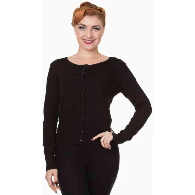 Afbeelding van Dancing Days Getaway Cardigan S Zwart