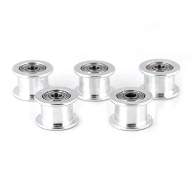 Afbeelding van 5 Stuks 2GT Katrollen Voor Distributieriem 16/20 Tanden Dikte 6 Mm / 10 Aluminium 3 Binnenste Gat 3D Printer (W6mm, 16T, Boor 3, Tandenloos)