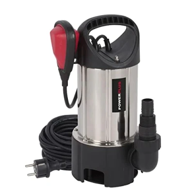 Afbeelding van Powerplus POWXG9537 Dompelpomp/Waterpomp 1100W 15000l/h Roestvrijstalenbehuizing Voor schoon en vervuild water Incl. vlotter