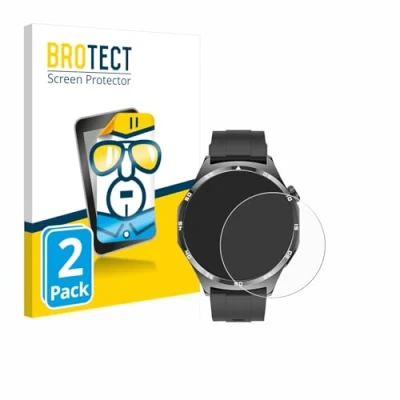 Afbeelding van BROTECT Screenprotector voor Marsyu MT300 1.43&quot; Folie Beschermfolie transparant (2 Stuks)