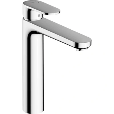Afbeelding van Hansgrohe Vernis Blend 1 greeps wastafelkraan 190 met pop up trekwaste