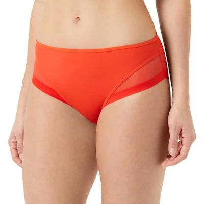 Afbeelding van DIM Generous Klassieke damesslip, 1 stuk, Rood, XS
