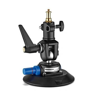Afbeelding van Manfrotto MCUPVR Ventosa con Attacco 5/8&#039;&#039; per Virtual Reality, Nero