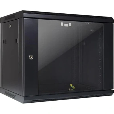 Afbeelding van Inter Tech SMA 6409 rack 9U Wandrek Zwart
