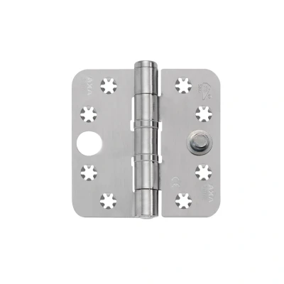 Afbeelding van Axa Smart Veiligheidsschijflagerscharnier geborsteld RVS 89 x 3mm SKG*** 1647 09 81/VE