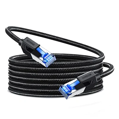 Afbeelding van UGREEN Cat 8 Ethernet Cable Kabel Netwerkkabel RJ45 40Gbps 2000MHz (10M)