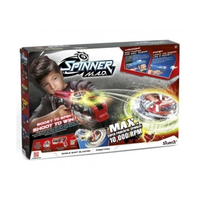 Afbeelding van Spinner MAD Single shot blaster Firestorm Rood