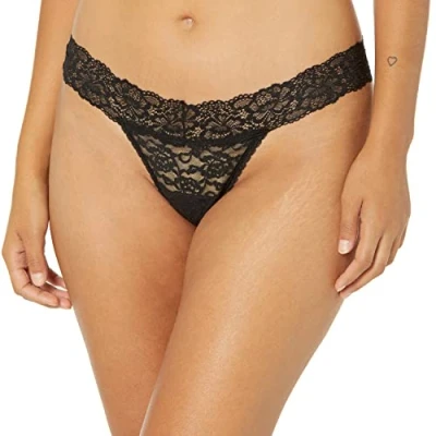 Afbeelding van Maidenform SEXY MUST Haves Thong String, Dames, Maat: Large, Black
