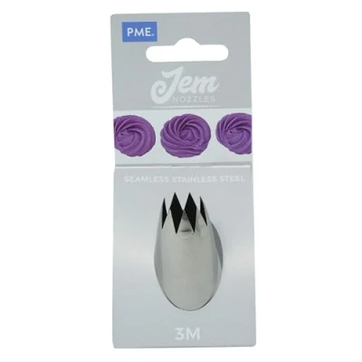 Afbeelding van JEM Spuitmondje Large Open Star Savoy Nozzle #3M