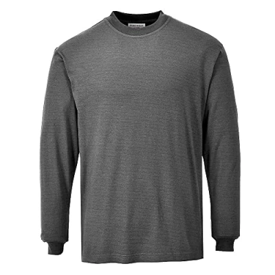 Afbeelding van Vlamvertragend Anti Statisch Lange Mouw T Shirt maat Large, Grey