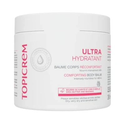 Afbeelding van Topicrem Ultra hydraterende vochtinbrengende bodylotion voedt, beschermt en hydrateert de huid, rijke textuur, zachte geur, gevoelige droge vanaf 3 jaar, Franse productie, 380 ml