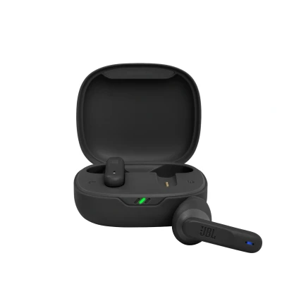 Afbeelding van JBL Wave 300 TWS True Wireless in Ear oordopjes met Bluetooth Zwart ; Draadloze oortjes geïntegreerde microfoon Afspeeltijd van 26 uur Incl; oplaadcase