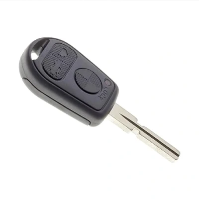 Afbeelding van JONGO Reservesleutelbehuizing met compatibele lemmet voor BMW Serie 3 (E36, E46), 5 (E39), 7 (E38) &amp; Z3 Autosleutelplip behuizing knoppen