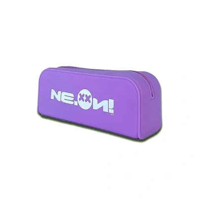 Afbeelding van Neon 0005P schooletui Zachte etui Silicone Lila
