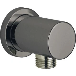 Afbeelding van Grohe rainshower wandaansluitbocht met een ronde rozet kleur hard graphite 27057a00