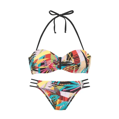Afbeelding van NU 20% KORTING: Bruno Banani Beugelbikini in bandeaumodel Onyx (set)