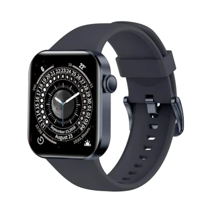 Afbeelding van DDXCAW Smartwatch, 1,85 inch smartwatch voor dames en heren met oproepen beantwoorden, 140+ sportmodi, IP68 SpO2/slaap/stappenteller iOS/Android