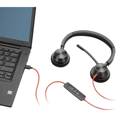 Afbeelding van Poly Blackwire 3320 USB C Stereo Headset