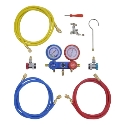 Afbeelding van Manometer 2 richtingen set in opbergkoffer