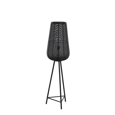 Afbeelding van Light &amp; Living Adeta vloerlamp Ø37x135 cm zwart Metaal