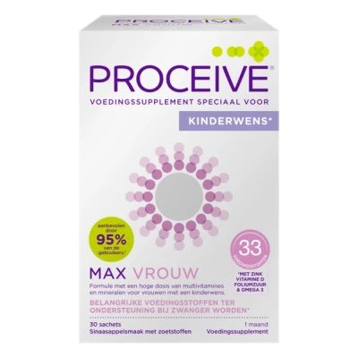 Afbeelding van Proceive Kinderwens* Max Vrouw 30 sachets