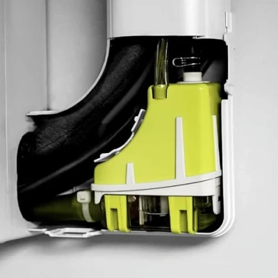 Afbeelding van Silent+ Mini Lime condensaatpomp met kanaal voor airconditioning, type: OptiDuct wit