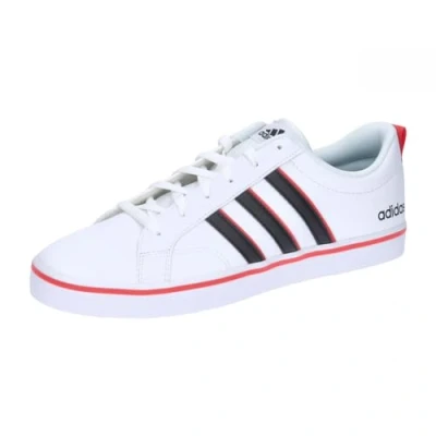 Afbeelding van adidas Heren Vs Pace 2.0 Schoenen Sneaker, Ftwr White Core Zwart Helder Rood, 36 EU