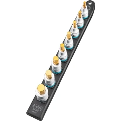 Afbeelding van Hazet 986 SR/8 Inbus Houderstrip 8 delig Vierkant, 1/2 (12.5 mm)