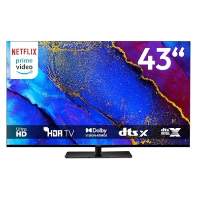 Afbeelding van MEDION 108 cm (43&quot;) TV (Google TV, 4K, Dolby Vision HDR, Netflix, Prime Video, Disney+, Atmos, DTS X, Smart PVR, Bluetooth, MD 843400)