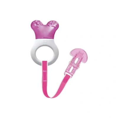 Afbeelding van MAM Mini Cooler &amp; clip, tandenstoker en bijtring, roze