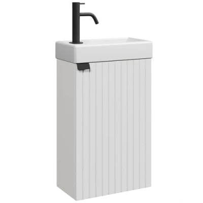 Afbeelding van Badplaats Toiletmeubel Bosco 40cm mat wit