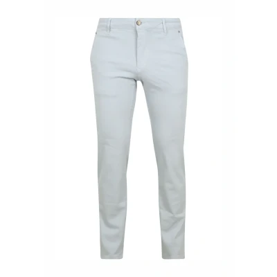 Afbeelding van Suitable Chino broek Philo Flex Lichtblauw Maat W 34 L 30 Heren Mannen broeken