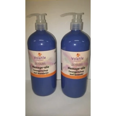 Afbeelding van Volatile Massageolie zwangerschap lavendel (1 ltr)