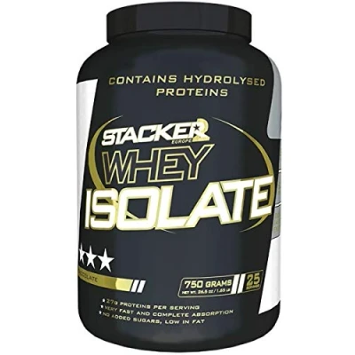Afbeelding van Whey Isolate Stacker 7 Efedra vrij 50gr Chocolade