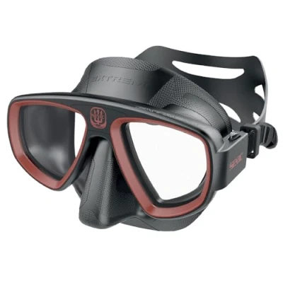 Afbeelding van Seac Extreme 50, duik en speervismasker met optionele optische lenzen