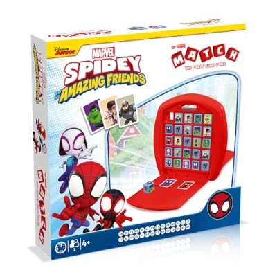 Afbeelding van Winning Moves Spidey &amp; Friends Bordspel Top Trumps Match Multilingual
