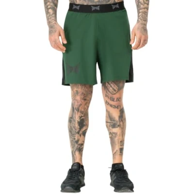 Afbeelding van Tapout Normale Passform Trainingsbroek, Heren, Maat: 3XL, Green black