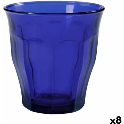 Afbeelding van Glazenset Duralex Picardie Blauw 6 Onderdelen 310 ml (8 Stuks)