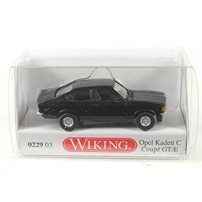 Afbeelding van Wiking 022903 H0 Opel Kadett C Coupé GT/E, zwart