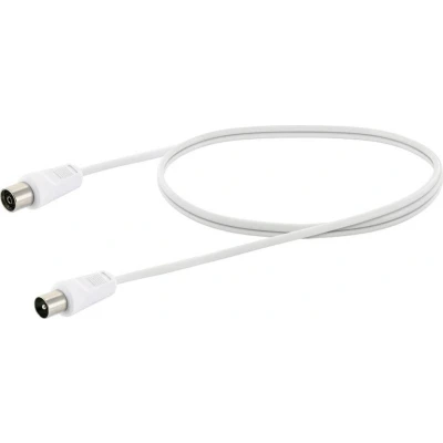 Afbeelding van Schwaiger Antenne, Satelliet Aansluitkabel [1x IEC stekker 1x bus] 1.5 m Wit