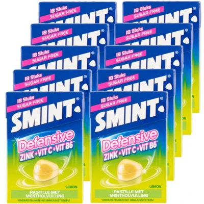Afbeelding van Smint Defensive Lemon Doosje 18 Stuks