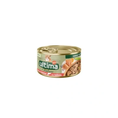 Afbeelding van 18 x 85 g Ultima Nature Paté zalm nat kattenvoer